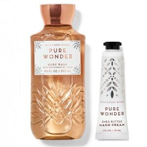 Bath & Body Works Pure Wonder Body Wash & Hand Cream